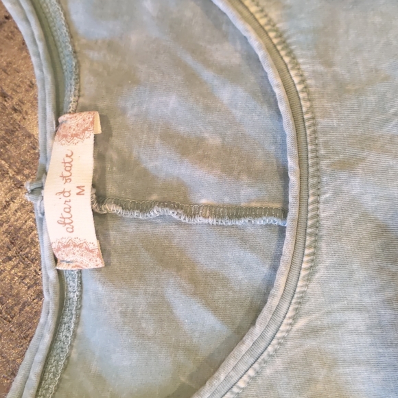 Altar'd State light flowy ruffled blouse/top - Picture 3 of 3